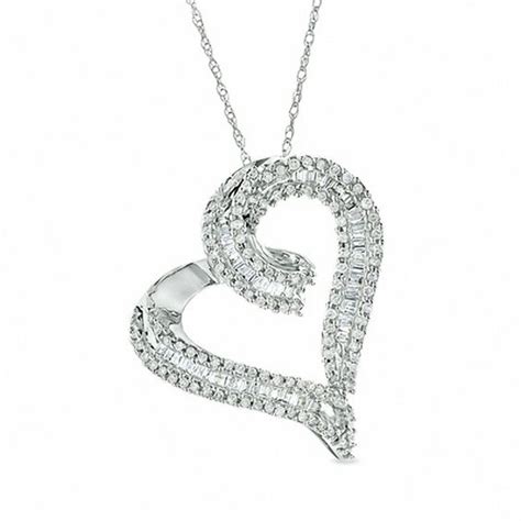 zales heart necklace